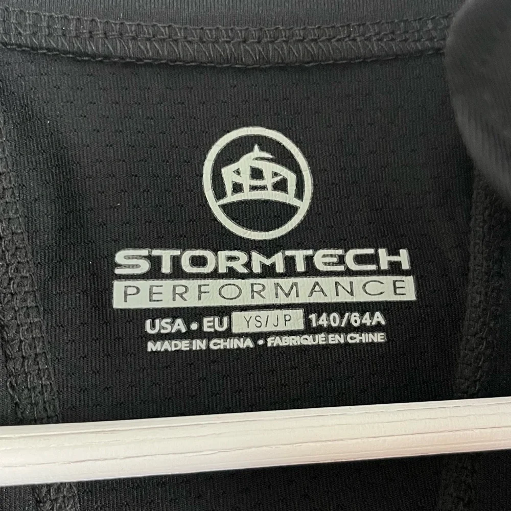 NWT Stormtech Youth‎ Boy's Flex Textured Jacket in Black Size Small